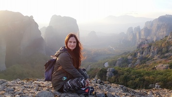 Maria Kofou: The blogger of Travel Stories from My World who has many travel stories to tell