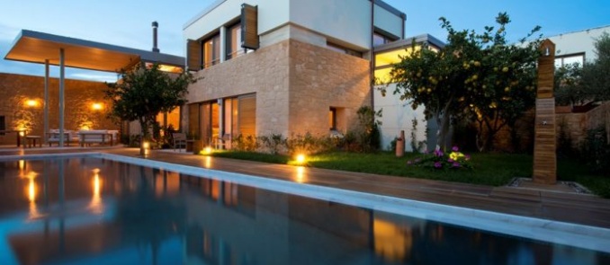 The most luxurious private villa in Greece is at Chania