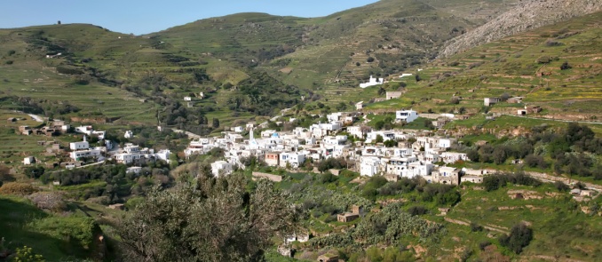 A Cycladic village called Love (Agapi)