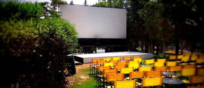 How about some open-air cinema under the starlit sky?