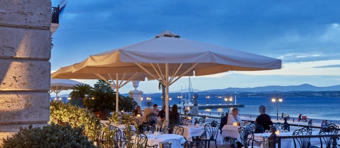 TripAdvisor: Poseidonion Grand Hotel's On the Verandah is the No1 restaurant on Spetses island