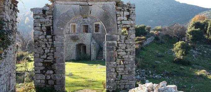 Discover the ghost village of Corfu island