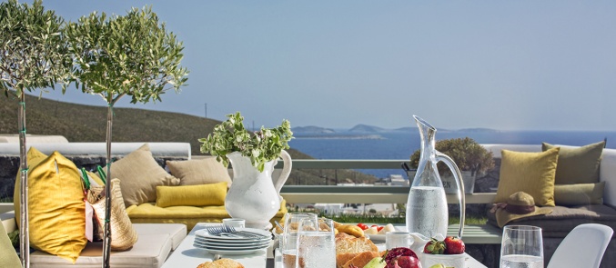 Melograno: Stay 4 Pay 3 on Astypalaia island on September & October